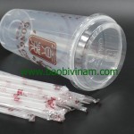 Ống hút bọc màng BOPP in logo